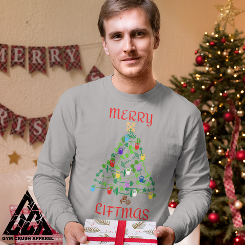 MERRY LIFTMAS - LONG SLEEVE TEE