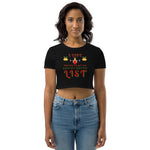 SANTA'S HOTTIE LIST - WOMEN'S CROP TOP