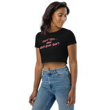 GYM GURL SHIT - WOMEN'S CROP TOP